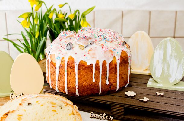 Kulitsch / Paska, das traditionelle Ostergebäck