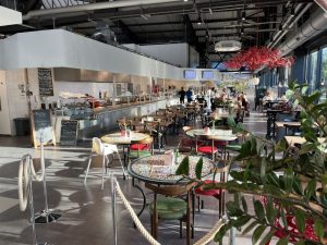 Das Bistro im Andronaco.