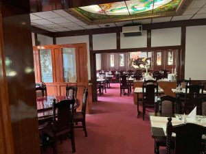 Inneneinrichtung des Restaurant Grosse Mauer